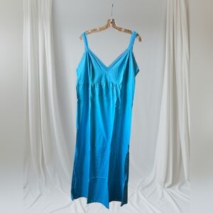 Pretty Soft Blue Nightgown- Lounge Wear Plus Size 14 NEW
